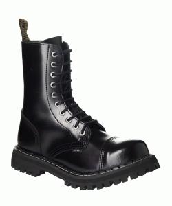 Steel Boots Černá