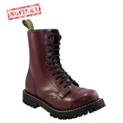 Steel Boots Cherry Red