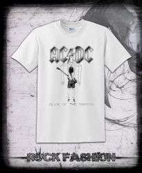 Pánské triko AC/DC Flick Of The nadměrná velikost