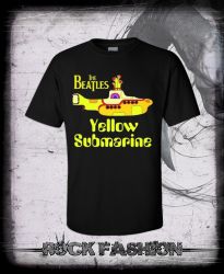 Pánské triko BEATLES Yellow Submarine