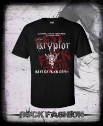 Pánské triko KRYPTOR Best Of Fuck Off!!!