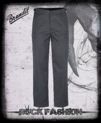 Kalhoty pánské BRANDIT US Ranger Černé nadměrná velikost