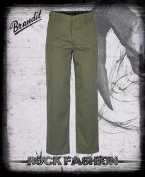 Kalhoty pánské BRANDIT US Ranger Olivové nadměrná velikost