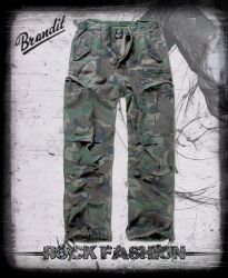 Kalhoty pánské BRANDIT M65 Vintage Tr Woodland