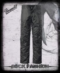 Kalhoty pánské BRANDIT zateplené MA1 Černé nadměrná velikost