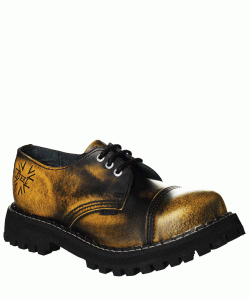 Steel Boots Žlutá stíraná