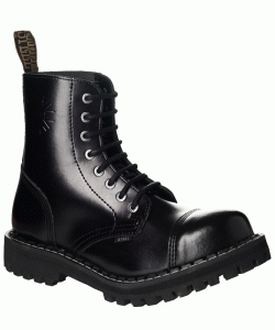 Steel Boots Černá