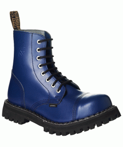 Steel Boots Modrá plná