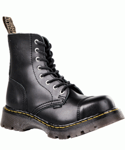 Steel Boots Černá Kaučuk