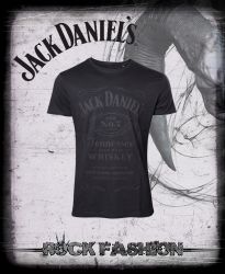 Pánské triko JACK DANIELS Classic Logo Foil Print