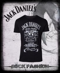 Pánské triko JACK DANIELS Old Advertising černé