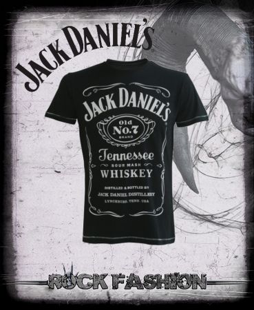Pánské triko JACK DANIELS Classic Logo | Boty Steel